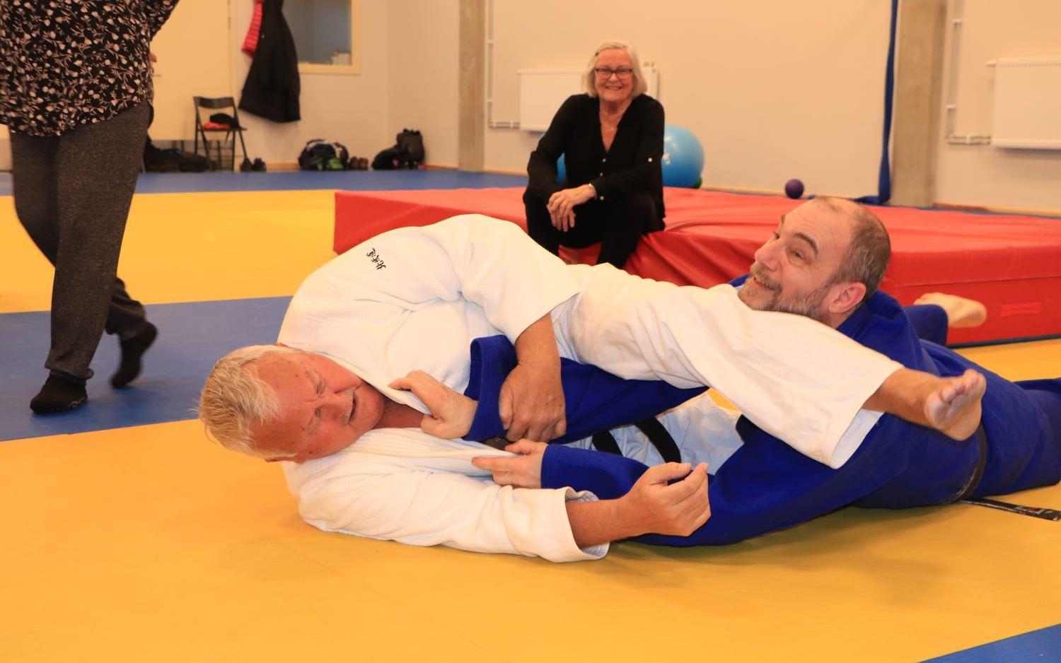 Bengt Andersson har styrt judoklubben i ett halvt sekel.