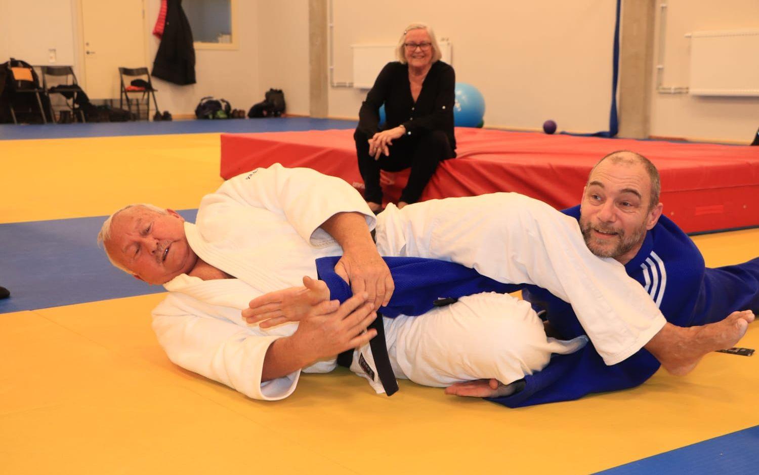 Bengt Andersson har styrt judoklubben i ett halvt sekel.