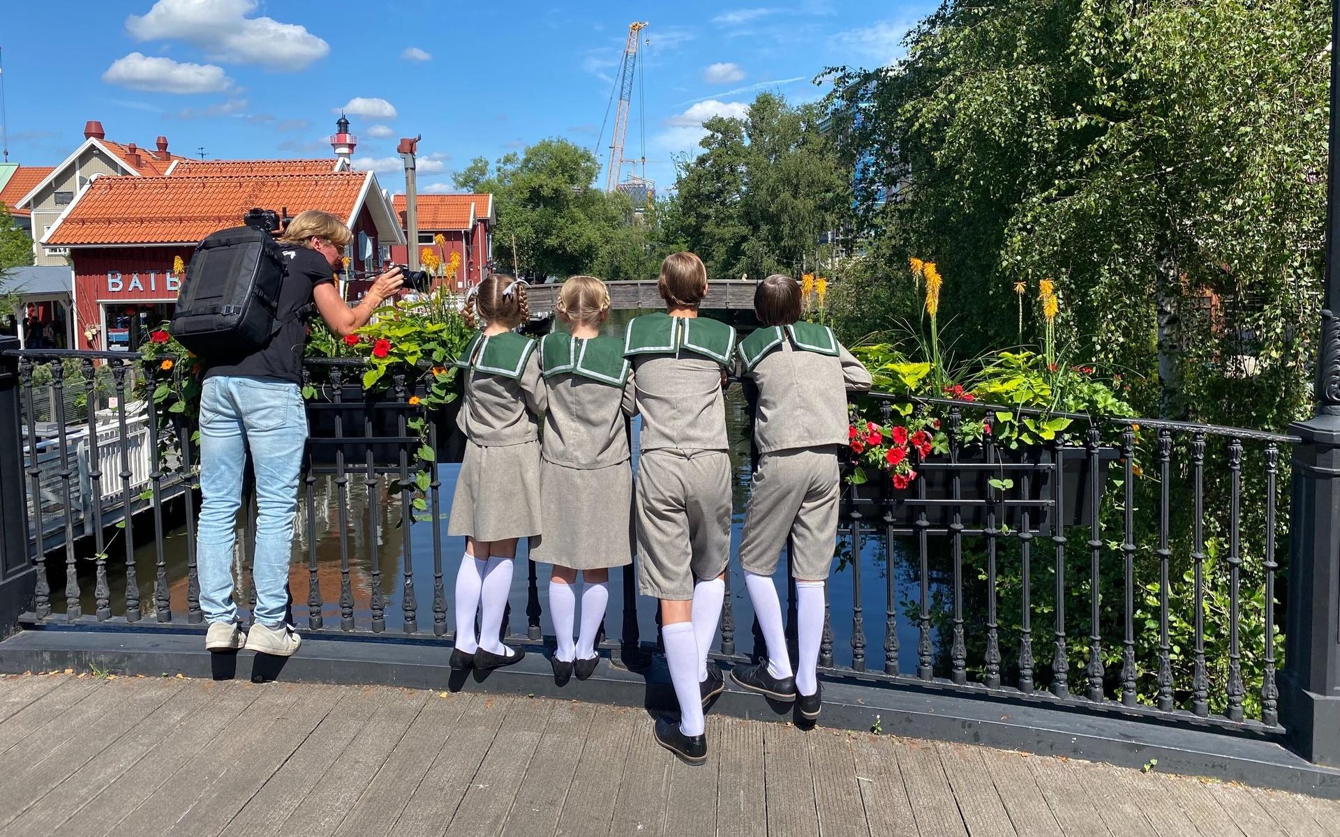 Idag har barnen fotograferats och åkt attraktioner på Liseberg. Bild: Leif Gabrielsson