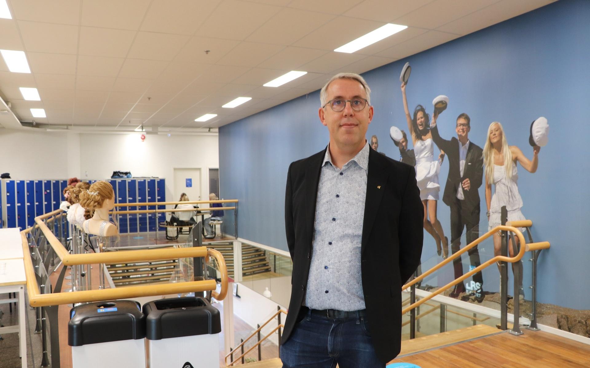 ”Toppen att kunna erbjuda detta”, säger Håkan Stenström, rektor på gymnasieskolan.