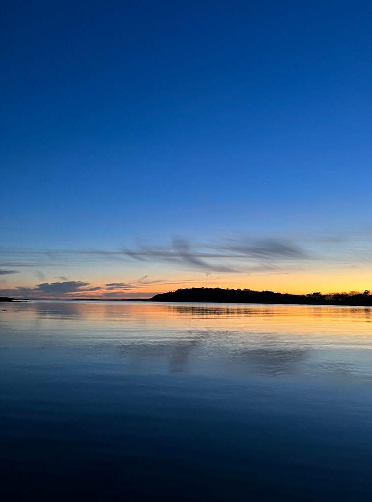 Magiskt ljus i Skallahamn/Vässingsö.