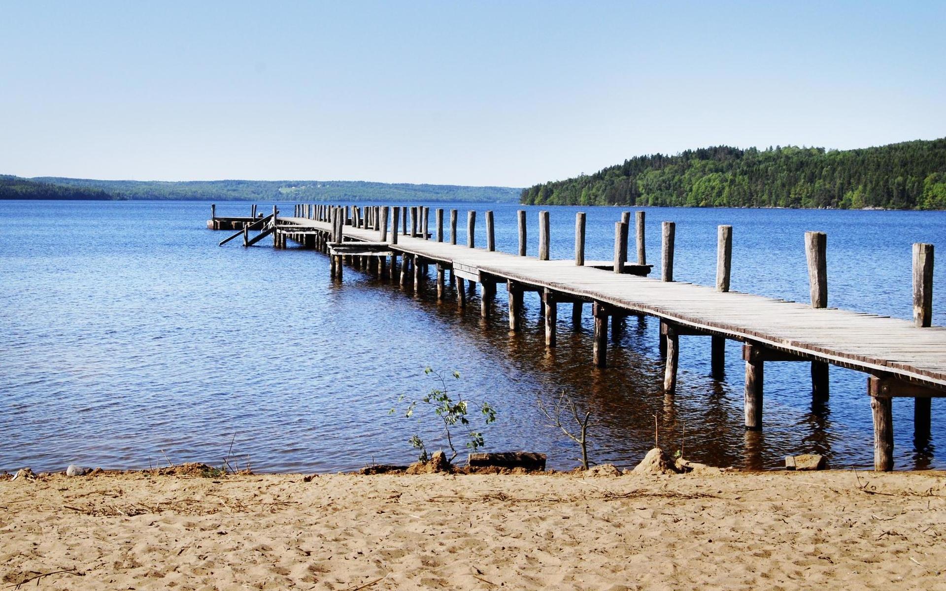 Bryggan i Sätila har blivit ett landmärke på orten. Nu ska den i Fjärås bli lika känd.