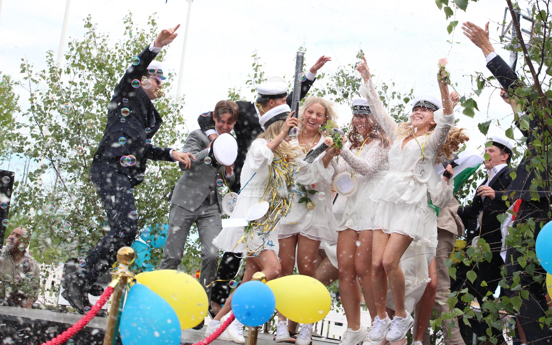 Studenten på Elof Lindälv.